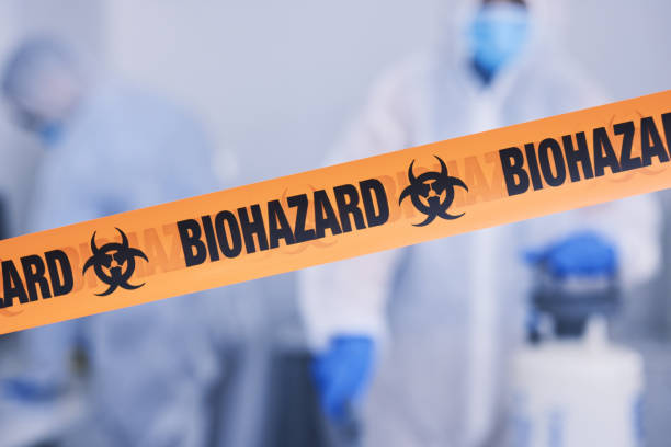 Professional Biohazard technician working in Marlton, MD